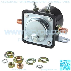Starter RelaySS581T/ ALL76203/ Ford 12 Volt SW3 Hot Rod Starter Solenoid Relay Used On Johnson/Trim Motor Applications Evinrude Outboard