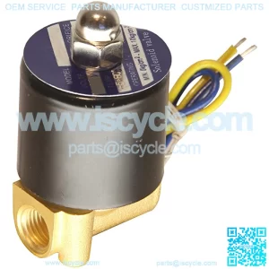 (R) 12v Dc Electric Solenoid Valve Water Air Gas, Fuels N/c - 1/4IN, 1/2IN, 3/4IN, 3/8IN,1IN NPT Available (12V DC 1/4IN NPT)