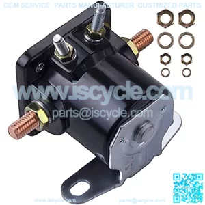 New Hot Rod Starter Relay Solenoid 12V Heavy Duty SW3 Compatible with 1956-up and B-6A-11450A C6AF C7AF C3912 C9AF D2AF11450AA 50-430