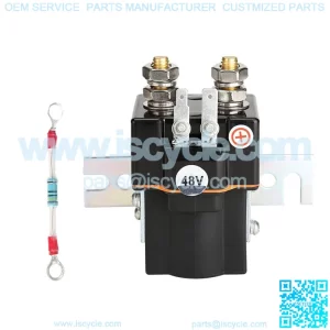 48V Golf Cart Solenoid +Resistor for 95+ Club Car DS Precedent 101908701 1014947