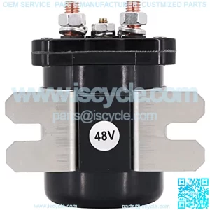 Heavy Duty Solenoid 48V JR1-H1950-00 73231-G01 Compatible with Club Car E-Z-GO Yamaha Electric G19 Power Drive 4 Terminal #586 Series