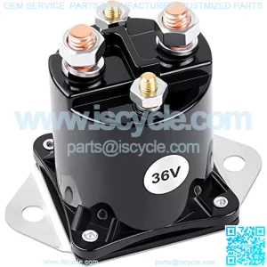 36 Volt Solenoid for Club Car DS Golf Cart (1976-1998) 4 Terminal ClubCar,Replaces OEM#Club Car 8016 CCS039