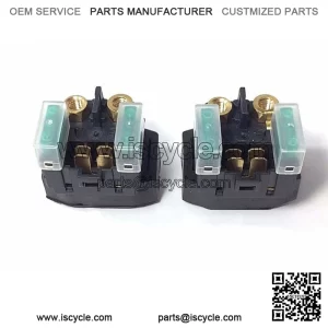 TWO NEW STARTER SOLENOID RELAYS FOR YAMAHA YZF-R1 YZFR1 1998 1999 2000
