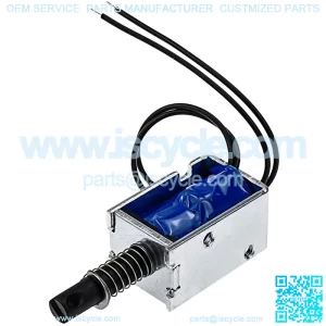 Push Pull Solenoid 12V DC 300 mA Open Frame Solenoid Electromagnet 10mm Stroke