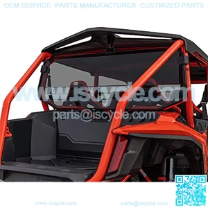 Rear Windshield for 2020+ Honda Talon 1000X-4 (4-seat model only) | 1/4" Thick Dark Tint Polycarbonate 250x Stronger Than Glass | Easy Install | Protects from Flying Debris | USA Made