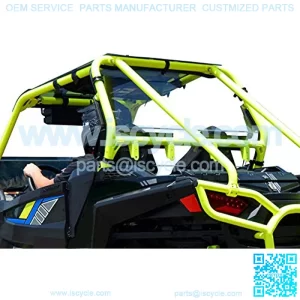 Heavy Duty Clear Rear Windshield for 2016-2020 Polaris RZR S 1000- Easy to Install!