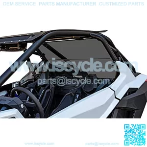 Dark Tint Polycarbonate Rear Windshield for 2020+ Polaris RZR PRO XP (only fits 2-seater PRO XP) - Easy to Install!
