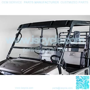 Compatible with Kawasaki Mule Pro Series Full Tilting UTV Windshield 3/16" - Scratch Resistant - Models 2015+ - Made in The USA!.