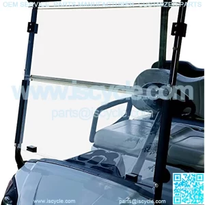 G29 Drive Windshield Compatible with 2007-2016 Yamaha Golf Cart Folding Down Clear Windshield Yamaha Drive G29 Gas or Electric Golf Cart Approximate Dimensions 38.75"W X 35.75"H