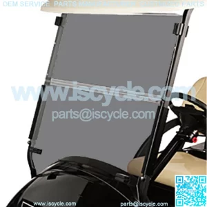 Club Car Precedent (04-Up) Tinted Fold Down 1/4" Golf Cart Windshield