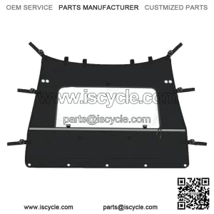 UTV Fabric Rear Soft Windshield w/ Open Window For CF MOTO ZFORCE 500/ 800 /1000
