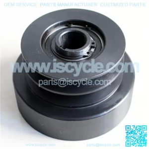 2A 1" heavy duty clutch pulley(black)