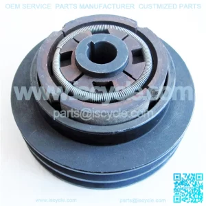 Road construction mechanical rammer clutch