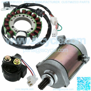 Stator / Stater and Relay Solenoid  for Yamaha Grizzly 600 YFM600 1998 ATV New