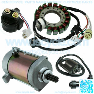 Stator for Yamaha Grizzly 600 YFM600 Starter Solenoid Ignition Coil 1999-2001