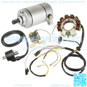 Stator for Polaris Scrambler 500 Starter Solenoid Ignition Coil 1997-2000 ATV