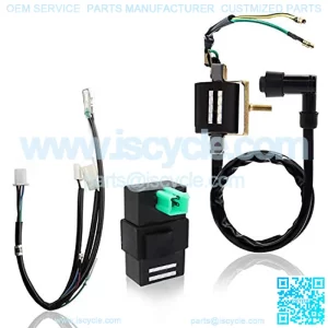 UNS-DC4 DC CDI Box 4 Pin Ignition Coil Wire Loom for Quad ATV Quad Dirt Bike Go Kart 50cc 70cc 90cc 110cc 125cc