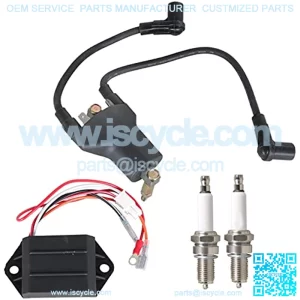 Ignition Coil CDI Ignitor AC Replacement for Golf Cart 4 Cycle Gas Models 1991-2002 72562-G01 26652-G01