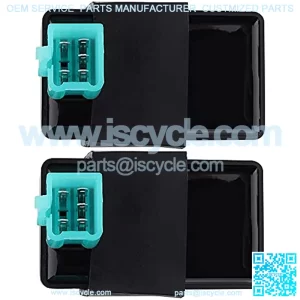 5 Pin AC CDI Box Replacement for 50cc 70cc 90cc 110cc 125cc 140cc 150cc 160cc Chinese ATV Quad Go Kart Pit Dirt Bike Motorcycle - 2 Pcs