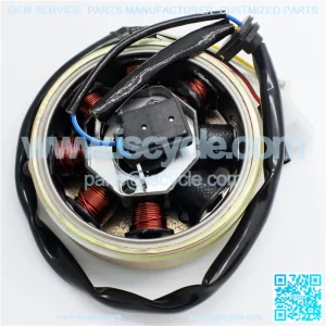 GY6 50cc dual ignition stator - magnetic flywheel