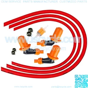 SNOW MOBILE PERFORMANCE RACING SERVICE MAINTENANCE IGNITION COIL SPARK PLUG WIRE WIRES SNOWMOBILE TRIPLE CYLINDER FREE FEDEX 2 DAY SHIPPING