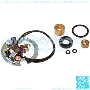 Electrical 414-54002 Starter Repair Kit Compatible With/Replacement For Arctic Cat ATV 250 300 2X4 4X4 / Honda ATV TRX250 TRX300 TRX400 TRX450 TRX500 / Kawasaki ATV KLF400 KVF400 2X4 4X4