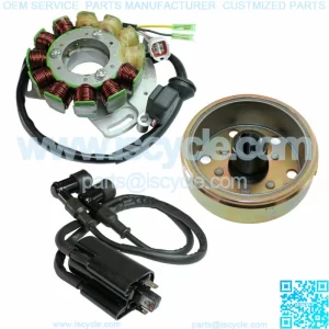 Stator & Flywheel Rotor for Yamaha Banshee 350 YFZ350 1995-2006 & Ignition Coil