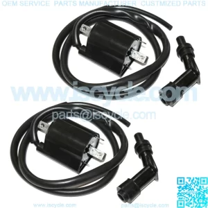 Front & Rear Ignition Coils for Suzuki VS1400GLP Intruder 1400 1987-2004