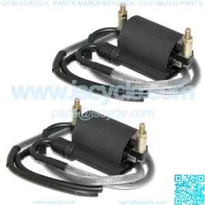 Front & Rear Ignition Coils for Kawasaki VN1500 Vulcan 1500 Classic 1996-2008