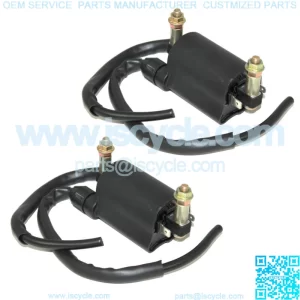 2-Pack Double Line Ignition Coil for Kawasaki ZR550 Zephyr 550 1990-1994