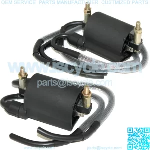 Front & Rear Ignition Coils for Kawasaki VN1500 Vulcan 1500 Classic 1996 1997