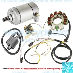 Stator Starter Solenoid Ignition Coil for Polaris Magnum 425 4X4 1995-1998