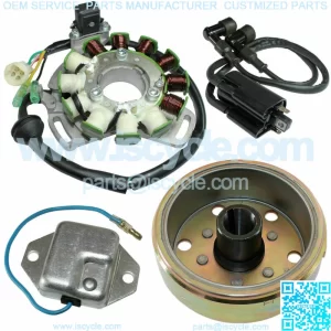 Stator Regulator Ignition Coil Flywheel for Yamaha Banshee 350 YFZ350 1987-1994