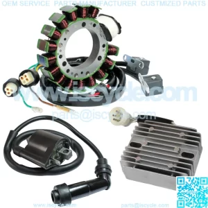 Stator & Regulator Rectifier for Yamaha Warrior 350 YFM350 1989 W/Ignition Coil
