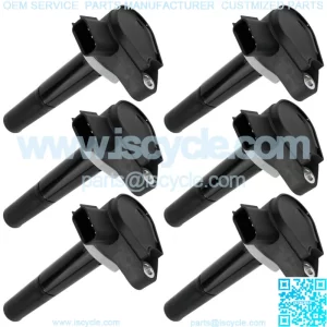 6-Pack Ignition Coils for Mercury Outboard 225 250 275 300 Verado 4-Stroke 6Cyl