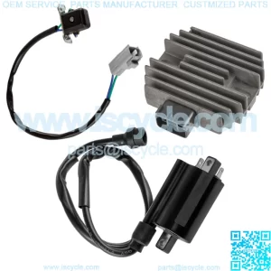 Regulator w/ Stator Pickup Ignition Coil for Kawasaki Mule 3000 KAF620 2001-2008