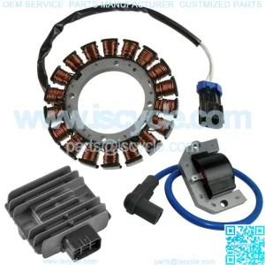 For Kawasaki Mule 600 610 SX Stator Regulator Ignition Coil Kit KAF400 2009-2021