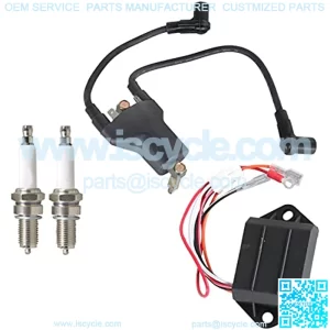 Golf Cart Ignition Coil CDI Ignitor Replacement for EZGO Gas 4 Cycle 1991-2002