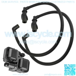 Ignition Coil w/ Spark Plug Wire For Polaris RZR / RZR S / RZR 4 800 EFI 2009-10 (For: Polaris)