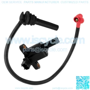 Ignition Coil with Spark Plug Wire For Polaris Ranger 570 Full Size 2016 - 2022 (For: Polaris)