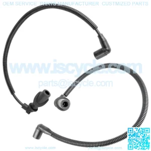 Ignition Coil Spark Plug Wire 47cm and 59.3cm for Polaris Sportsman 800 EFI 2005 (For: Polaris)