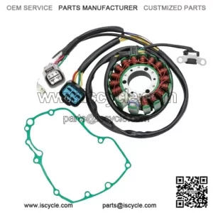 Stator & Left Crankcase Gasket for Honda TRX450ER 2006 2007 2008 2009 12 13 14 (For: Honda)