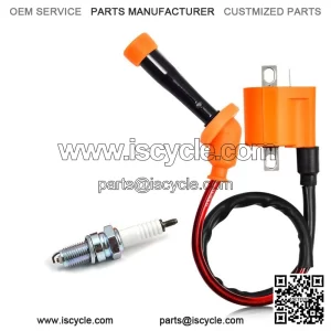 Ignition Coil & Spark Plug For Suzuki LTZ400 Quadsport 2003-2013 33410-09F00