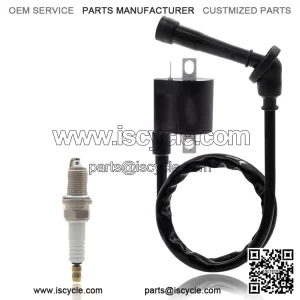 Ignition Coil Spark Plug Suzuki LTZ400 LT-Z 400 Quadsport OEM 33410-09F00
