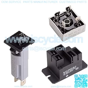 Relay, Rectifier, Circuit Breaker Charger Repair Kit for Club Car 48V Powerdrive 1 & 2 Charger, OEM CCX8506 102273501 101828601