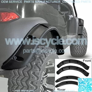 Club Car Precedent Golf Cart Fender Flares (Set of 4)