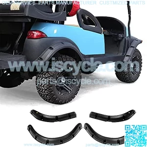 Golf Cart Fender Flares for TXT| Club Car Precedent| Yamaha G22| RXV| Club Car DS| Yamaha Drive G29 - Set of 4 (Front and Rear)