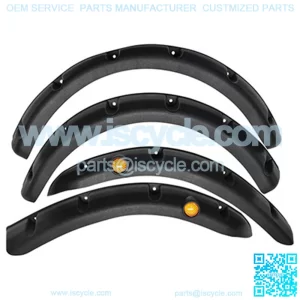 Yamaha Drive / G29 Golf Cart Fender Flares with Running Lights - Set of 4pcs (Front and Rear)