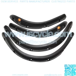 Club Car Precedent Golf Cart Fender Flare with Running Lights - Fits 2004-Up