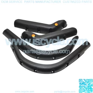 EZGO TXT Golf Cart Fender Flares with Running Lights - Fits 1995-2013